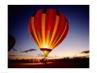 Low angle view of a hot air balloon taking off, Albuquerque, New Mexico, USA