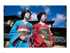 Two geishas, Kyoto, Honshu, Japan