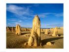 Rock formations in the desert, The Pinnacles Desert, Nambung National Park, Australia