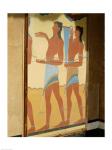 Minoan Art, Procession Fresco, Palace of Knossos, Knossos, Crete, Greece