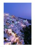 Night, Santorini, Thira (Fira), Cyclades Islands, Greece