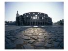 View of an old ruin, Colosseum, Rome, Italy