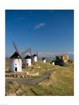 Windmills, La Mancha, Consuegra, Castilla-La Mancha, Spain