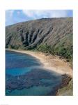 High angle view of a bay, Hanauma Bay, Oahu, Hawaii, USA