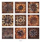 Turkish Tiles (Silver Foil Embellished)