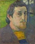 Self Portrait dedicated to Carriere, 1888-1889 (oil on canvas)