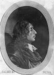 Salvator Rosa (engraving) (b/w photo)