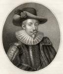 John Digby, engraved by Bocquet, illustration from 'A catalogue of Royal and Noble Authors, Volume III', published in 1806 (litho)