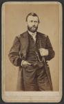 Maj. Gen. Ulysses S. Grant, officer of the Federal Army, 1861-5 (b/w photo)