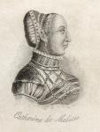 Catherine de Medici, from 'Crabb's Historical Dictionary', published 1825 (litho)