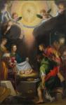 The Adoration of the Shepherds with Saint Catherine of Alexandria, 1599 (oil on canvas)