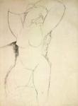 Caryatid, c.1913-14 (pen & ink on paper)