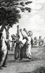 Dancing Girls in Egypt, taken from 'Niebuhr's Travels through Arabia and other countries in the East', 1792 (engraving)