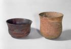 Two campaniform vases (pottery)