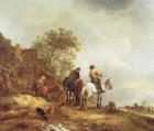 Landscape with Riders