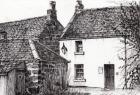 W.M.Barrie's birthplace, 2007, (ink on paper)