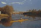 The Champion Single Sculls (Max Schmitt in a Single Scull), 1871 (oil on canvas)