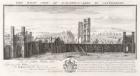 The West View of St. Austin's Abbey, in Canterbury, from 'A Collection of Engravings of Castles, Abbeys, etc. in England', 1735 (engraving)