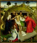 The Entombment, c.1450 (oil on panel)