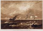 The Leader Sea Piece, engraved by Charles Turner (1773-1857) 1859-61 (engraving)