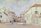 Rue de la Chaussee at Argenteuil (oil on canvas)