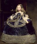 Infanta Margarita (1651-73) in Blue, 1659 (oil on canvas)