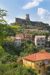 Kruja, Durres County, Albania. Castle of Kruja and Skanderbeg Museum.
