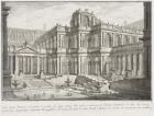 Ancient Forum Surrounded by Porticoes, c.1743 (engraving)