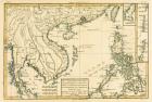 The Philippines, Formosa, South China, the Kingdoms of Tonkin, Cochin China, Cambodia, Siam, Laos, and part of those of Pegu and Ava, from 'Atlas de Toutes les Parties Connues du Globe Terrestre' by Guillaume Raynal (1713-96), published Geneva, 1780 (colo