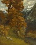 The Glen at Ornans, 1866 (oil on canvas)