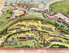 The Siege of Dieppe in 1589, 1589-92 (colour litho)