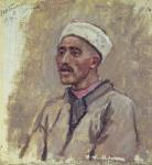 A Siberian Tartar, sketch for 'Yermak Conquers Siberia', 1894 (oil on canvas)