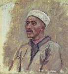 A Siberian Tartar, sketch for 'Yermak Conquers Siberia', 1894 (oil on canvas)