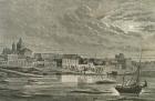 Buenos Aires in the 1860s (engraving)