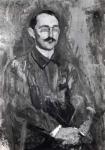 Portrait of Albert Marquet (oil on canvas) (b/w photo)