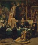 The Colonial Delegates and Jules Ferry (1832-93) 1892 (oil on canvas)