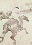 The Jockey, 1899 (colour lithograph)