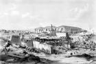 Building the Stationary Engine House, Camden Town, 26th April 1837 (pen & ink and wash on paper)