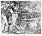 The Old Chartist, engraved by Sandys, 1909 (engraving) (b/w photo)