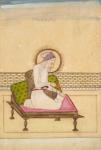 Emperor Aurangzeb , c.1725 (opaque watercolour and gold on paper)