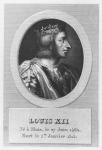 Louis XII, King of France (engraving)