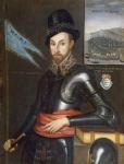 Portrait of Peregrine Bertie, 11th Baron Willoughby de Eresby (1555-1601) (oil on panel)