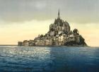 East coast at high water, Le Mont St. Michel, France