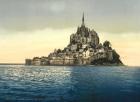 East coast at high water, Le Mont St. Michel, France