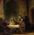 The Supper at Emmaus, 1648 (oil on panel)