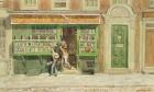 Colourman's Shop, St Martin's Lane, 1829 (w/c on paper)