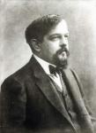 Claude Debussy, c.1908 (b/w photo)