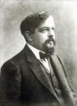 Claude Debussy, c.1908 (b/w photo)