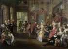 The Costume Ball (oil on canvas)
