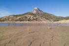 El Algarin mountain in the background, Zahara - el Gastor reservoir, Cadiz Province, Andalusia, Southern Spain (photo)